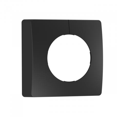  Panneau noir pour détecteur IR carré - en saillie